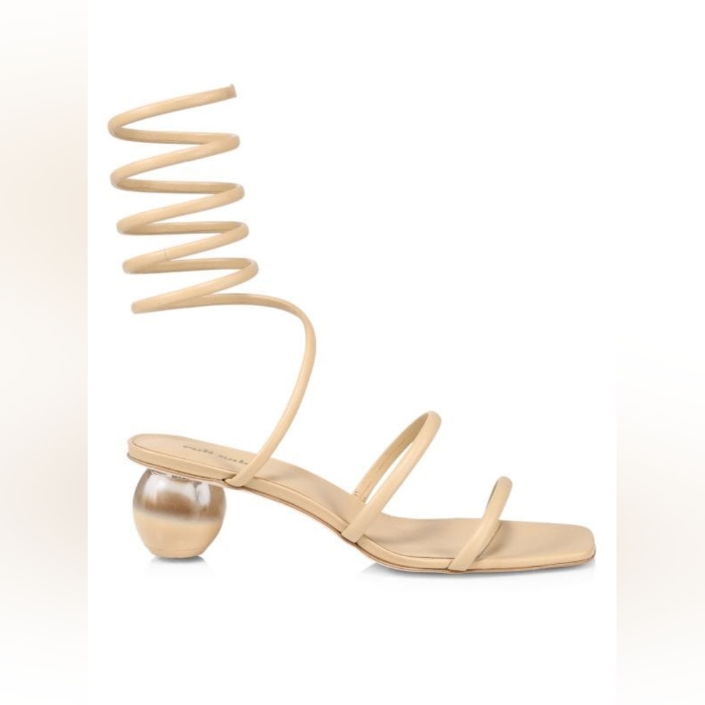 Cult Gaia Freya Ombre Sandal in Sand sz 36